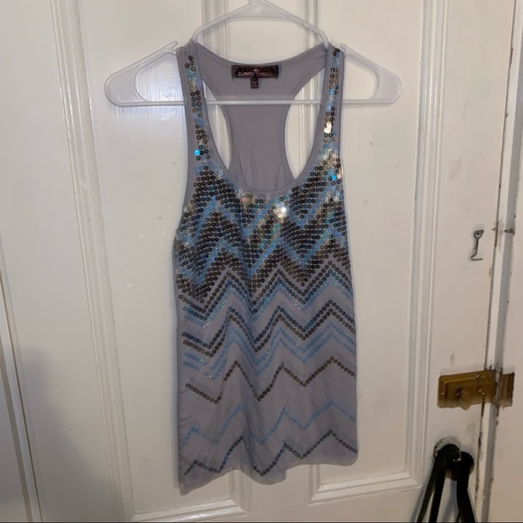 Sparkled Racerback Tank - Picture 2 of 6